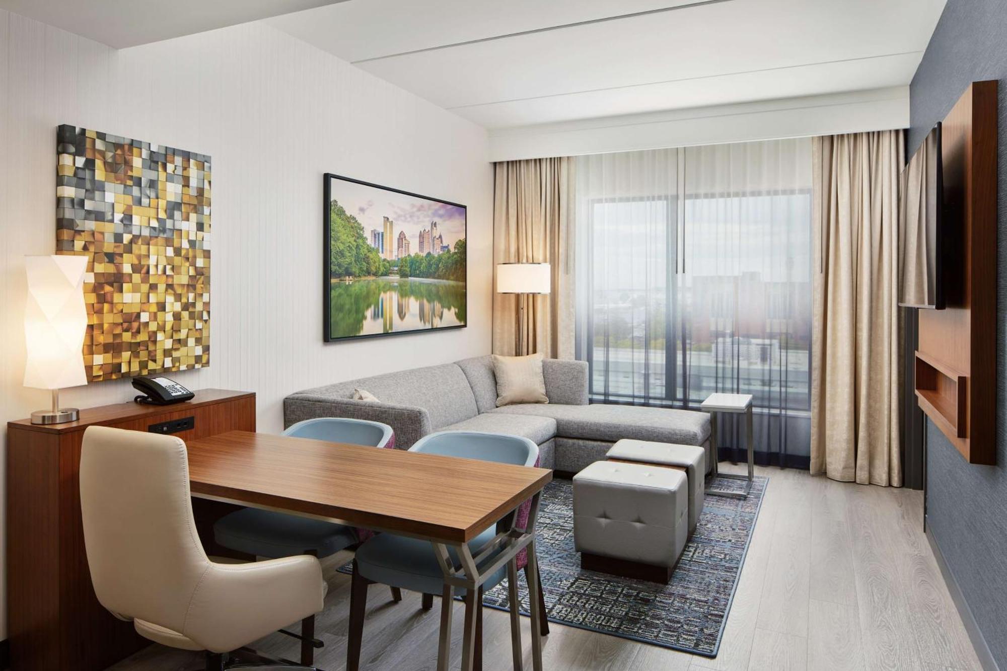 Embassy Suites By Hilton Atlanta Airport North Hapeville Kültér fotó