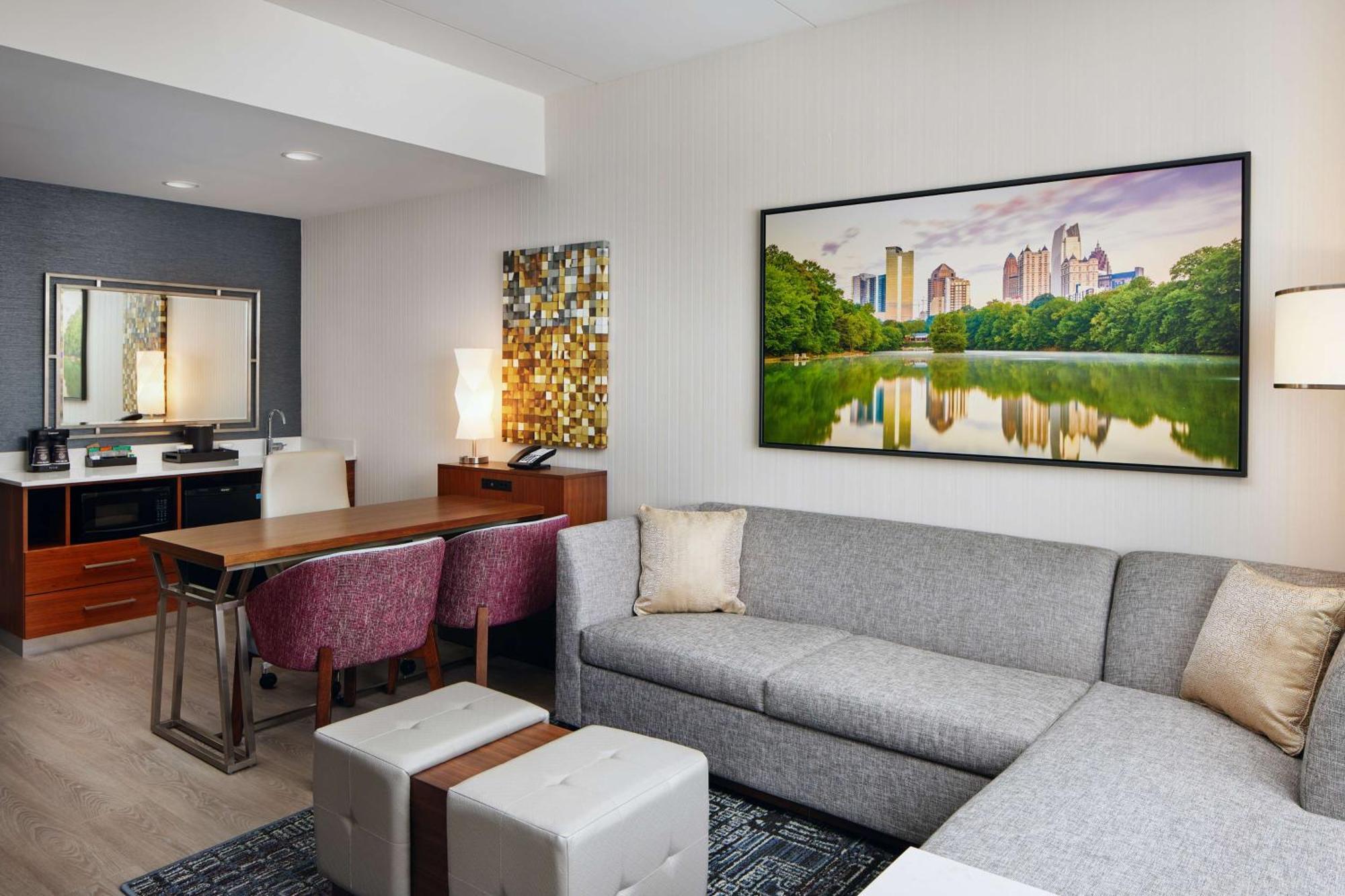 Embassy Suites By Hilton Atlanta Airport North Hapeville Kültér fotó