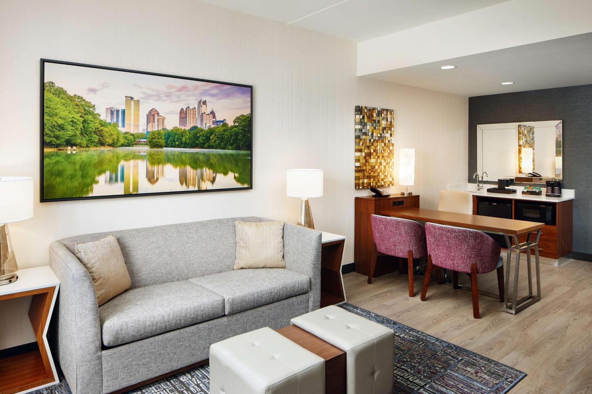 Embassy Suites By Hilton Atlanta Airport North Hapeville Kültér fotó